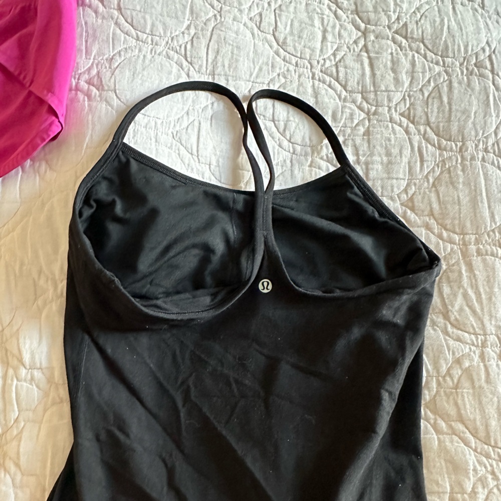 Lululemon black y back tank